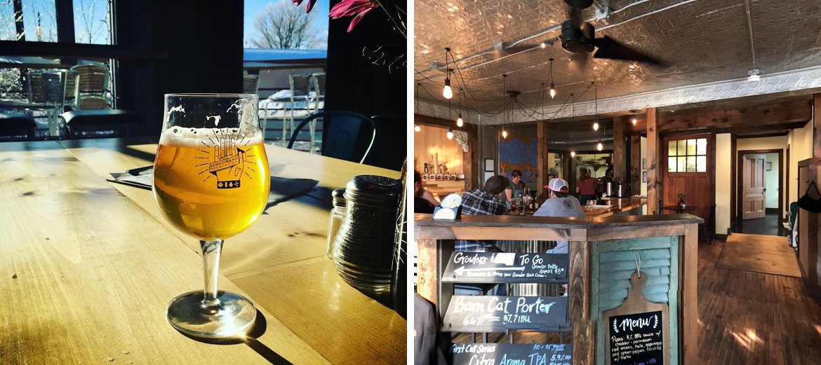 Hired Hand Brewing Co. Menu