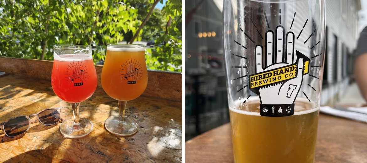 Hired Hand Brewing Co. Menu